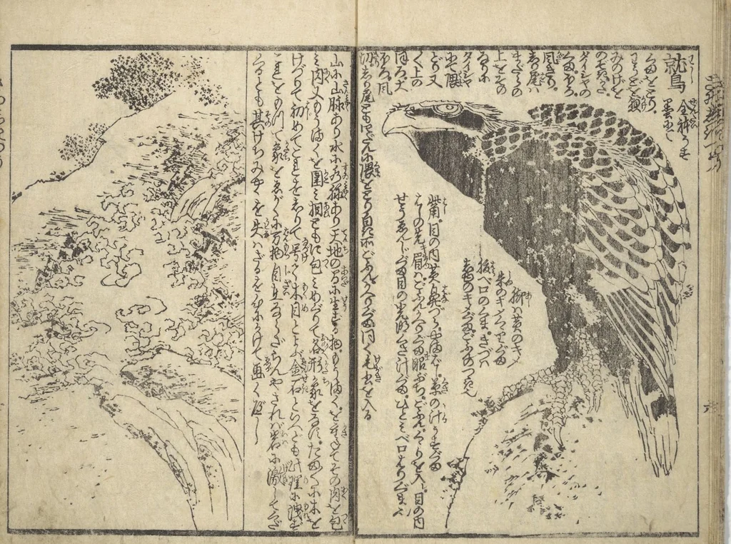 An illustration from Picture Book on the Use of Coloring, first volume (Ehon saishikitsū shohen), 1848, leaf 8