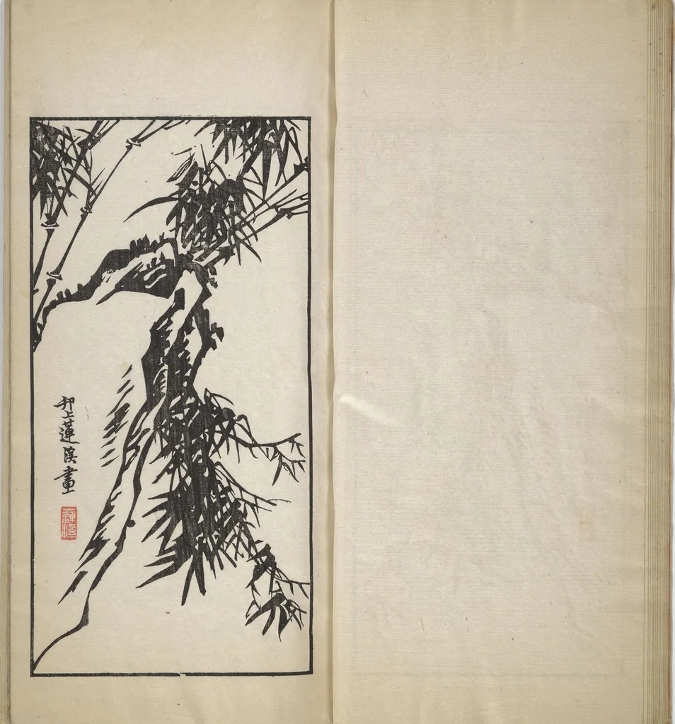 An illustration from An Album of the Collection Belonging to Kochōshusai (The Courtesy Name of the Given Collector) (Kochōshusai shozō gassatsu), 1883, leaf 19