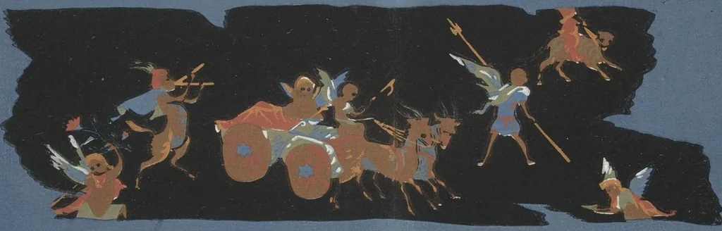 An illustration from Seiei: A Design Book, 1907, leaf 3