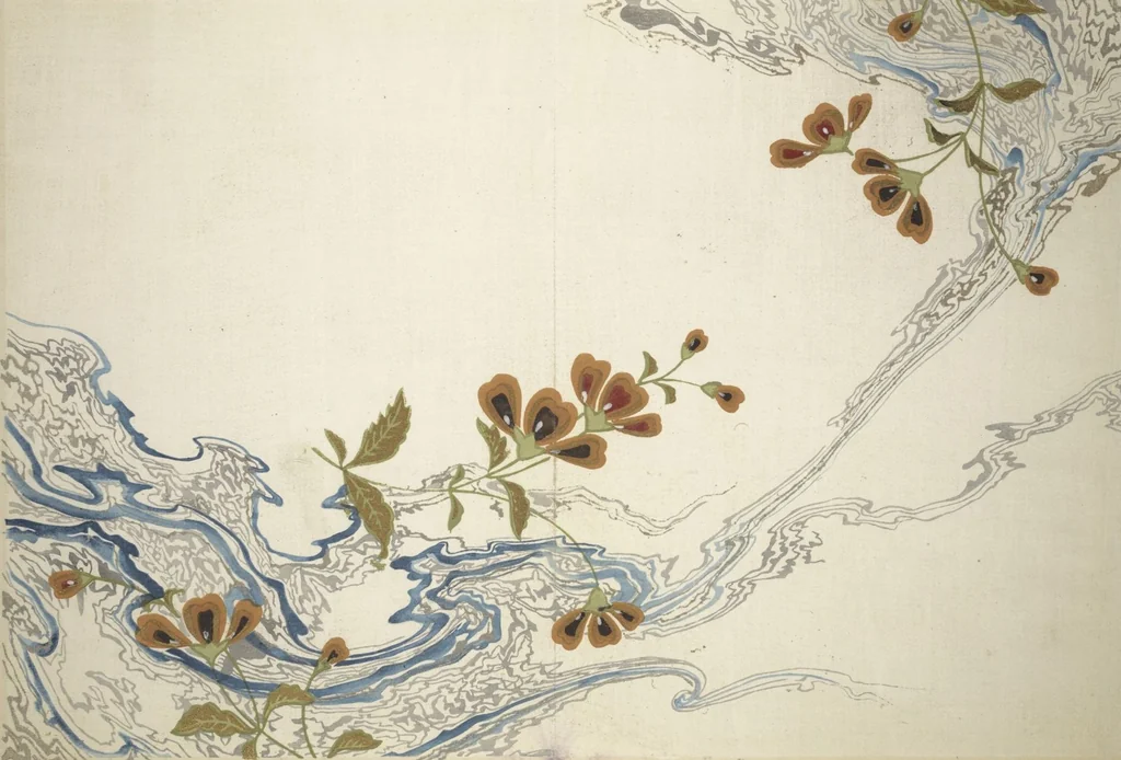 An illustration from Seiei: A Design Book, 1907, leaf 4