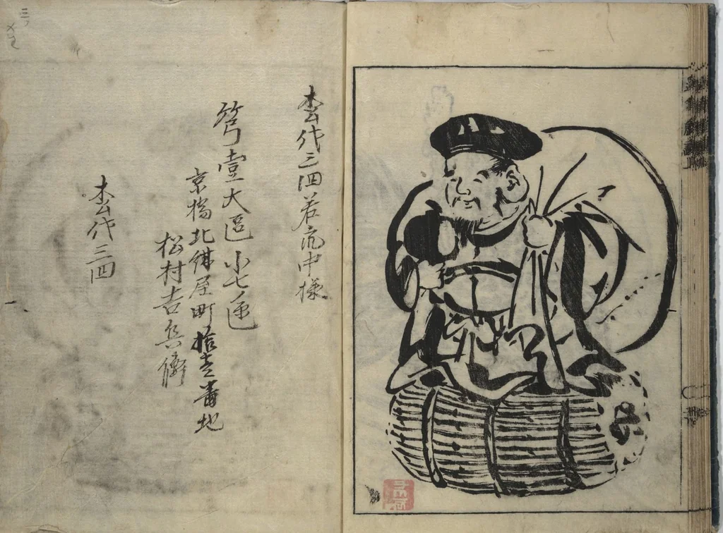 An illustration from The Moving Brush in "Rough" Painting (Unpitsu soga) : [volume 1], 1749, leaf 26