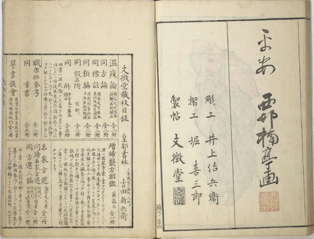 An illustration from The Nantei Picture Album, Supplementary Volume (Nantei gafu kōhen) : [volume 4], 1826, leaf 35