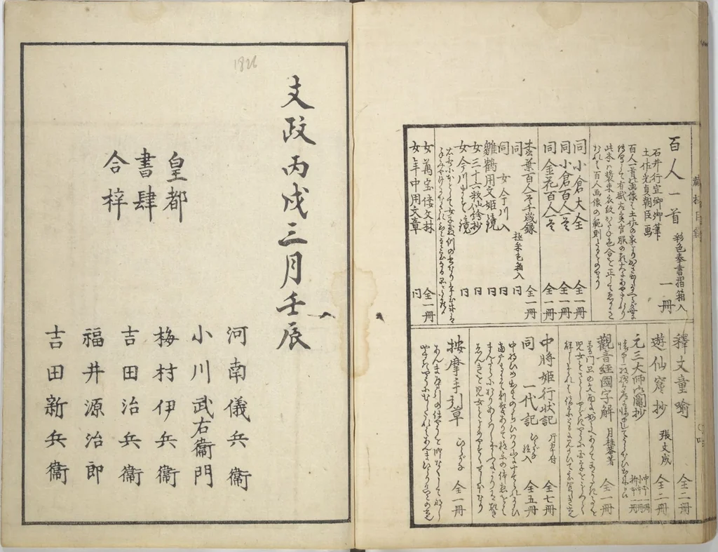 An illustration from The Nantei Picture Album, Supplementary Volume (Nantei gafu kōhen) : [volume 4], 1826, leaf 39
