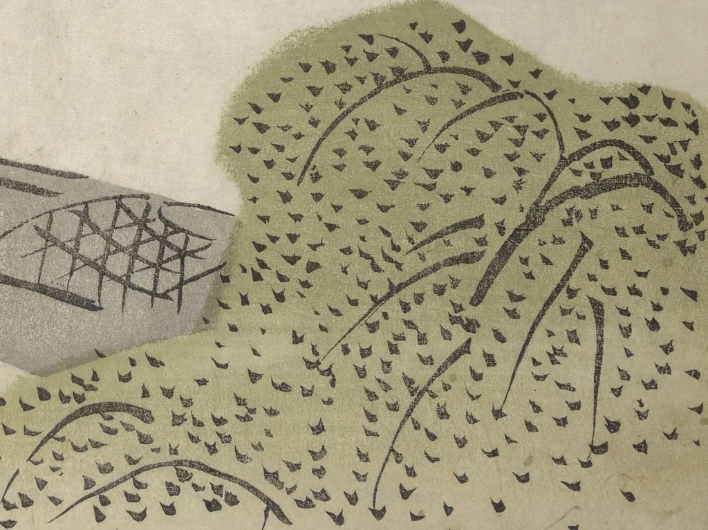 An illustration from Pictures by Famous Artists (Meika gafu) : [volume 3], 1812, leaf 11