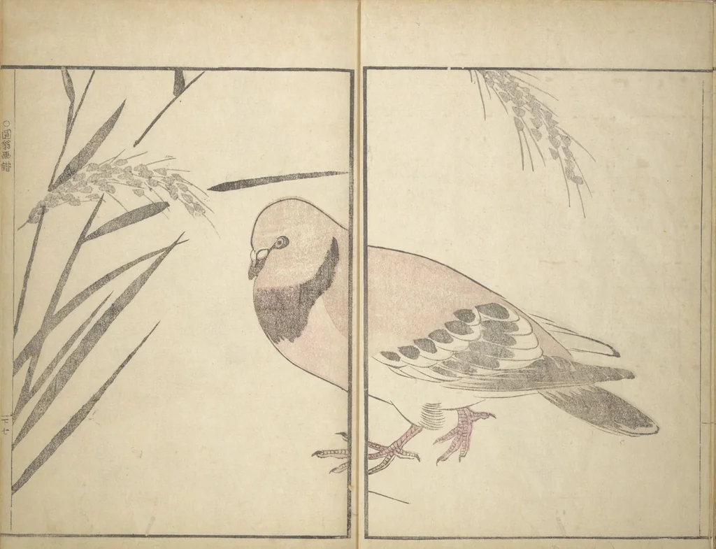 An illustration from Picture Album by Old Man Maruyama (En'ō gafu) : [volume 2], 1837, leaf 8