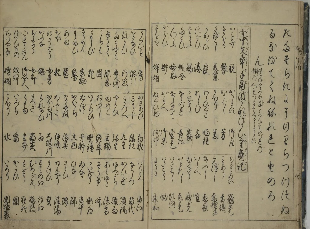 An illustration from The Cicada Stream (Semi no Ogawa) : [volume 1], 1733, leaf 11