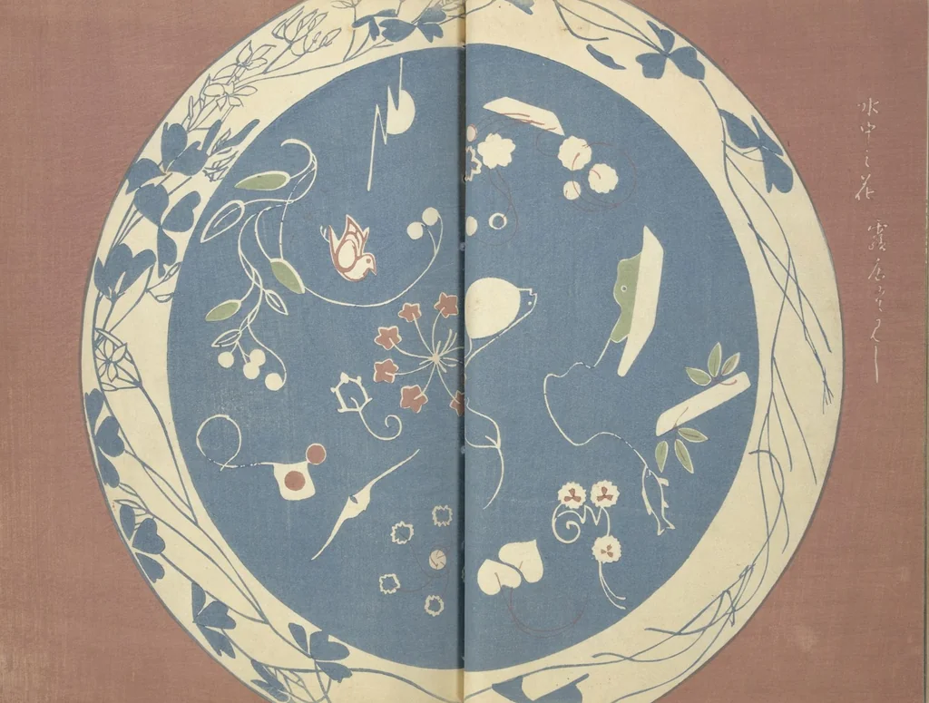 An illustration from Ōyō Sketchbook (Ōyō manga) : [volume 1], 1903, leaf 15