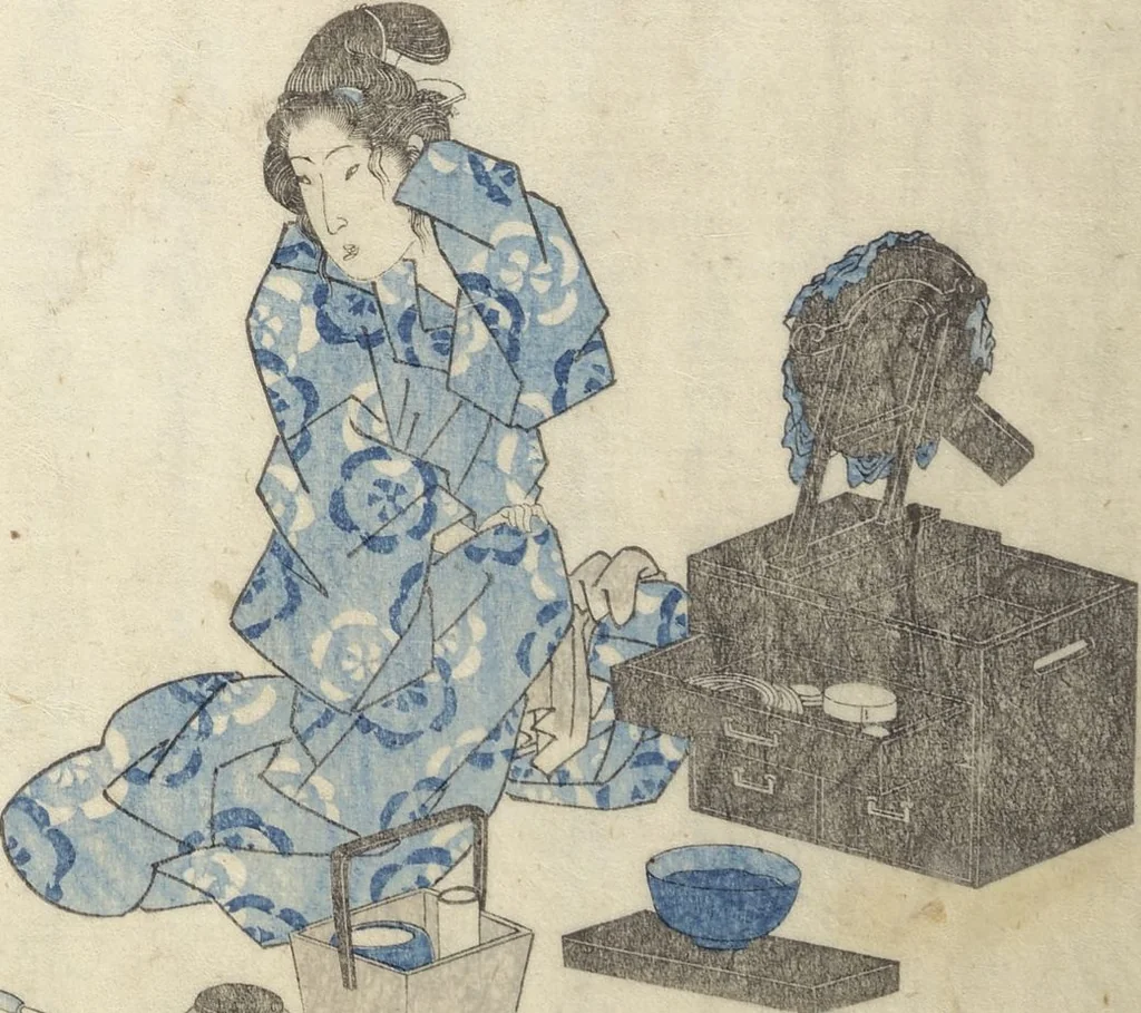 An illustration from Collection of Famous Kyōka Poems Selected by Shakuyakutei (Shakuyakutei bunshū shohen) : [volume 3], 1834, leaf 10
