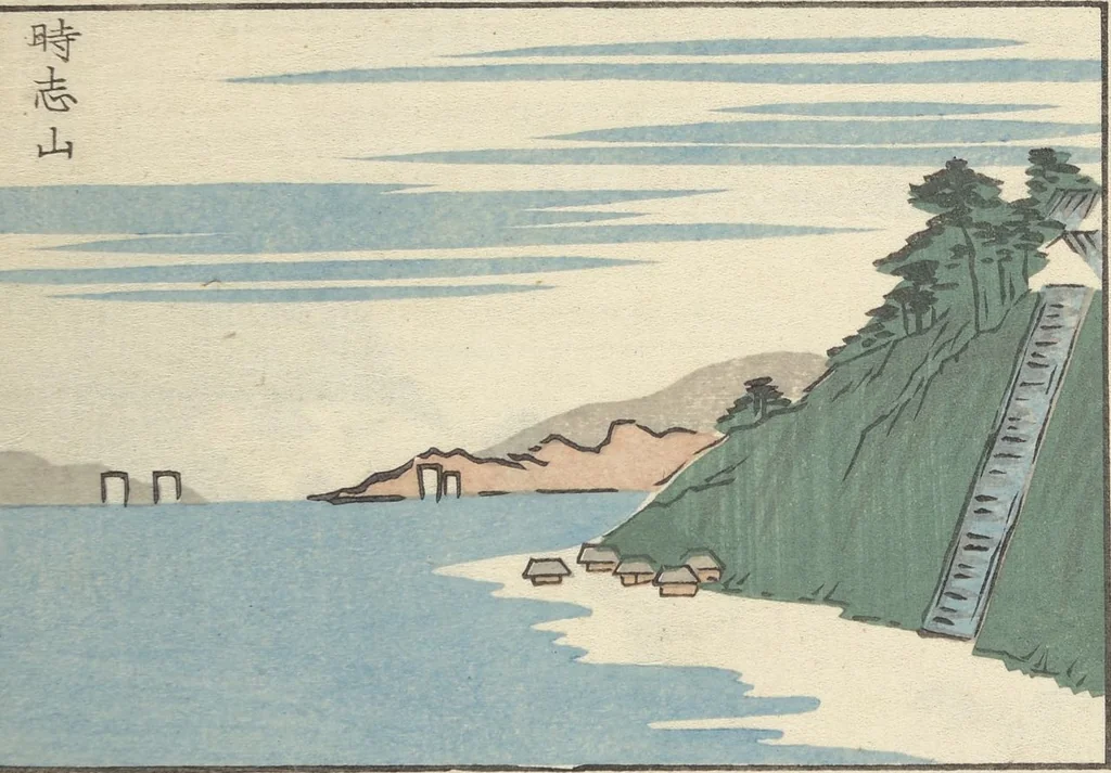 An illustration from Famous Places in Owari (Meiku shōkei nihen) : [volume 4], 1848, leaf 24