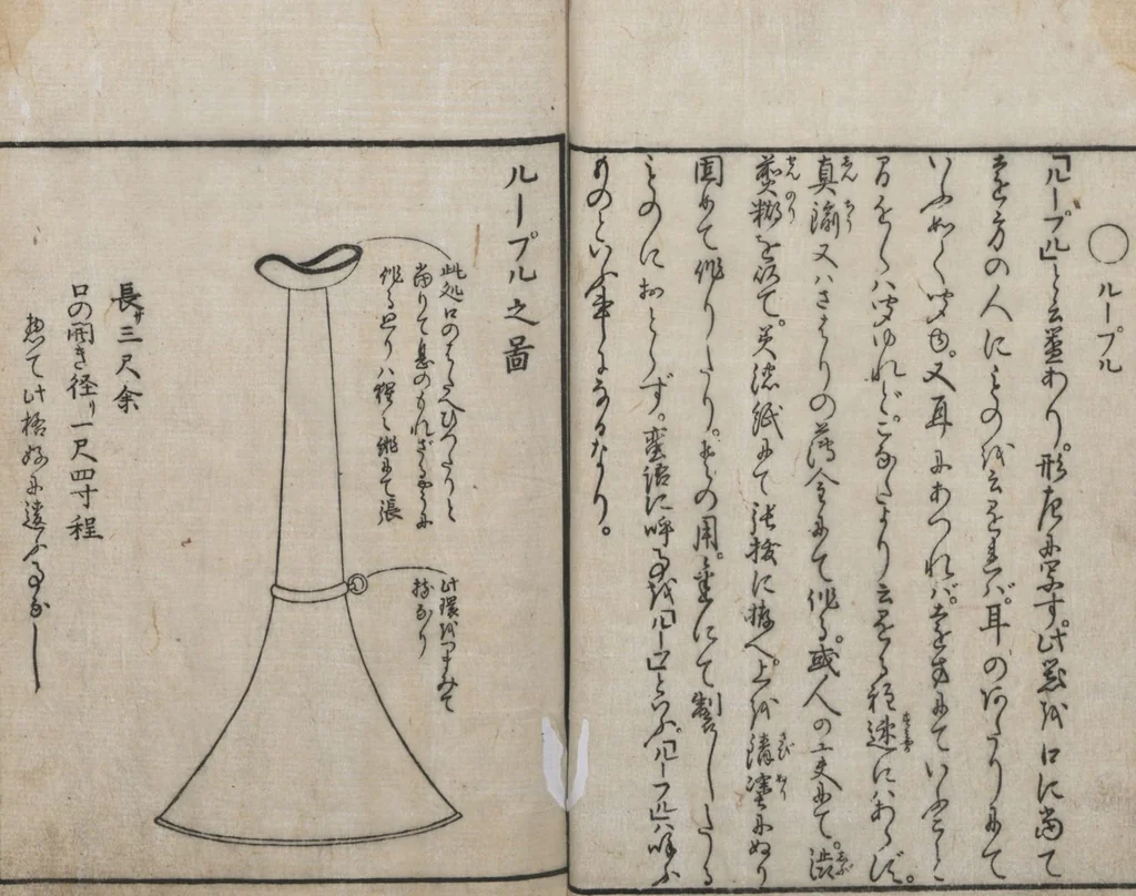 An illustration from Encyclopedia of Western Art (Kōmō zatsuwa 紅毛雑話) : [volume 3], 1787, leaf 15