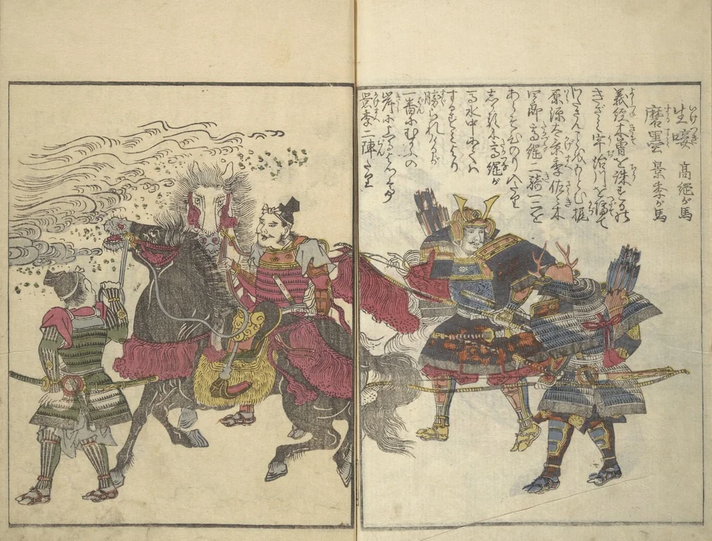 An illustration from Picture Book of the Foot and Peak of the Mountain (Ehon komagatake ) : [volume 3], 1802, leaf 5
