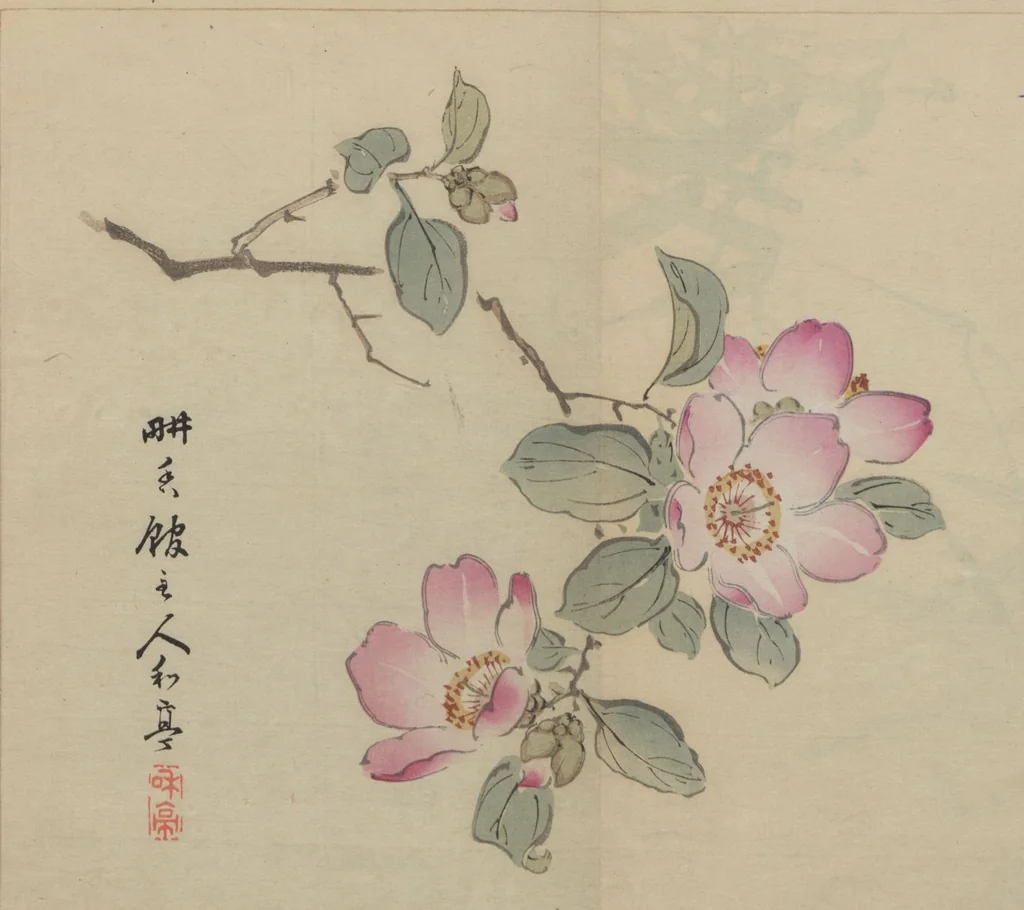 An illustration from Tansei Ippan (Tansei ippan 丹青一斑) : [volume 3 of five], 1896, leaf 11