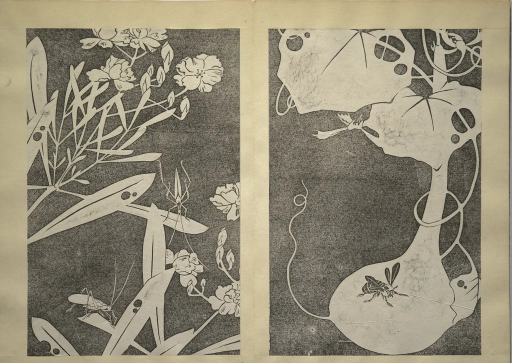 An illustration from Jakuchū Picture Album (Jakuchū gajō) : [volume 1], 1900, leaf 26