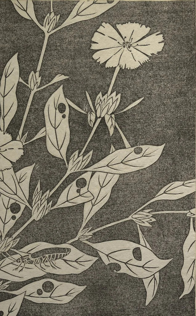 An illustration from Jakuchū Picture Album (Jakuchū gajō) : [volume 1], 1900, leaf 28
