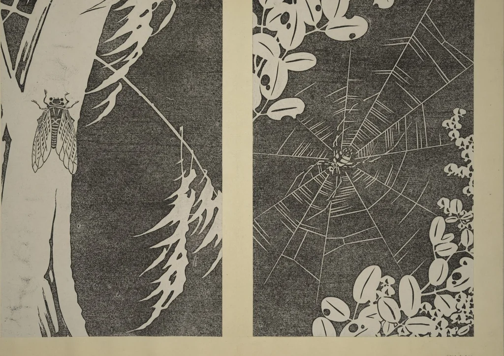 An illustration from Jakuchū Picture Album (Jakuchū gajō) : [volume 1], 1900, leaf 49