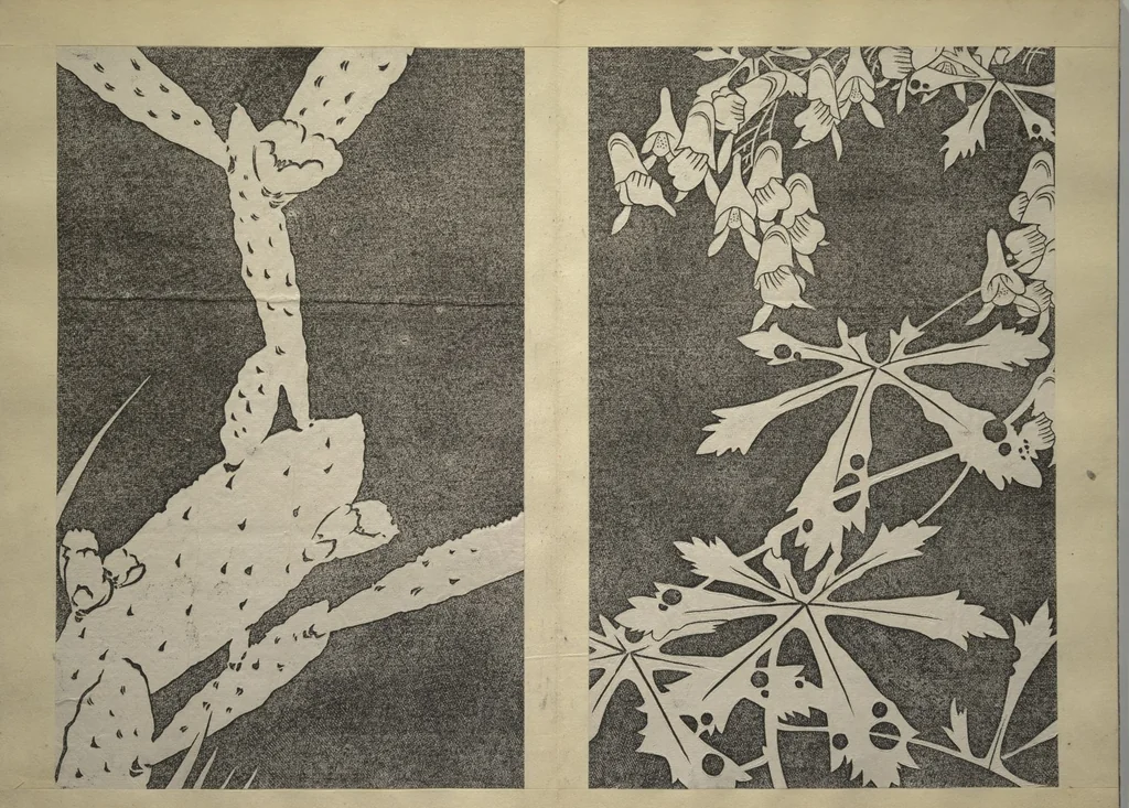 An illustration from Jakuchū Picture Album (Jakuchū gajō) : [volume 2], 1900, leaf 19