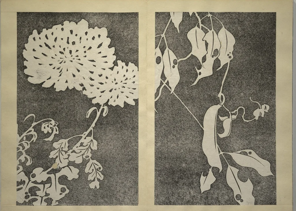 An illustration from Jakuchū Picture Album (Jakuchū gajō) : [volume 2], 1900, leaf 25