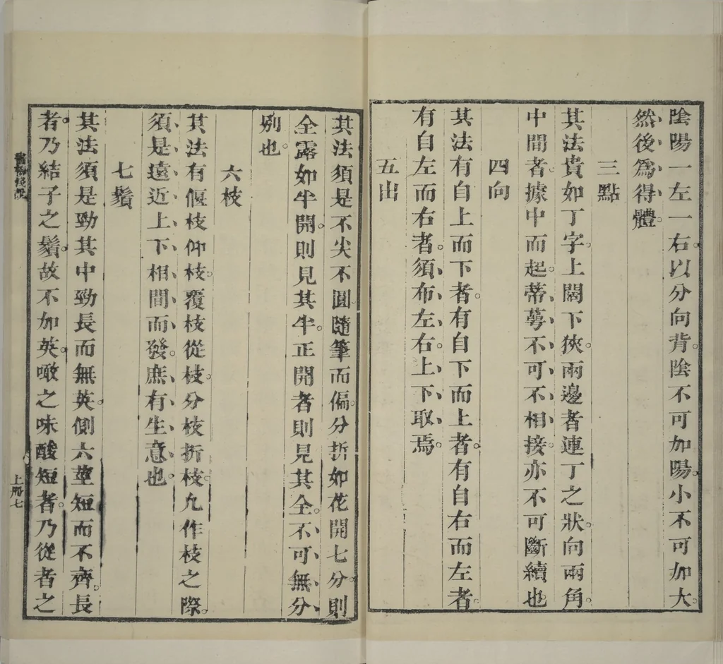 An illustration from Part 2 from The Mustard Seed Garden Painting Manual (3rd Chinese edition) : [volume 3], 1800, leaf 14