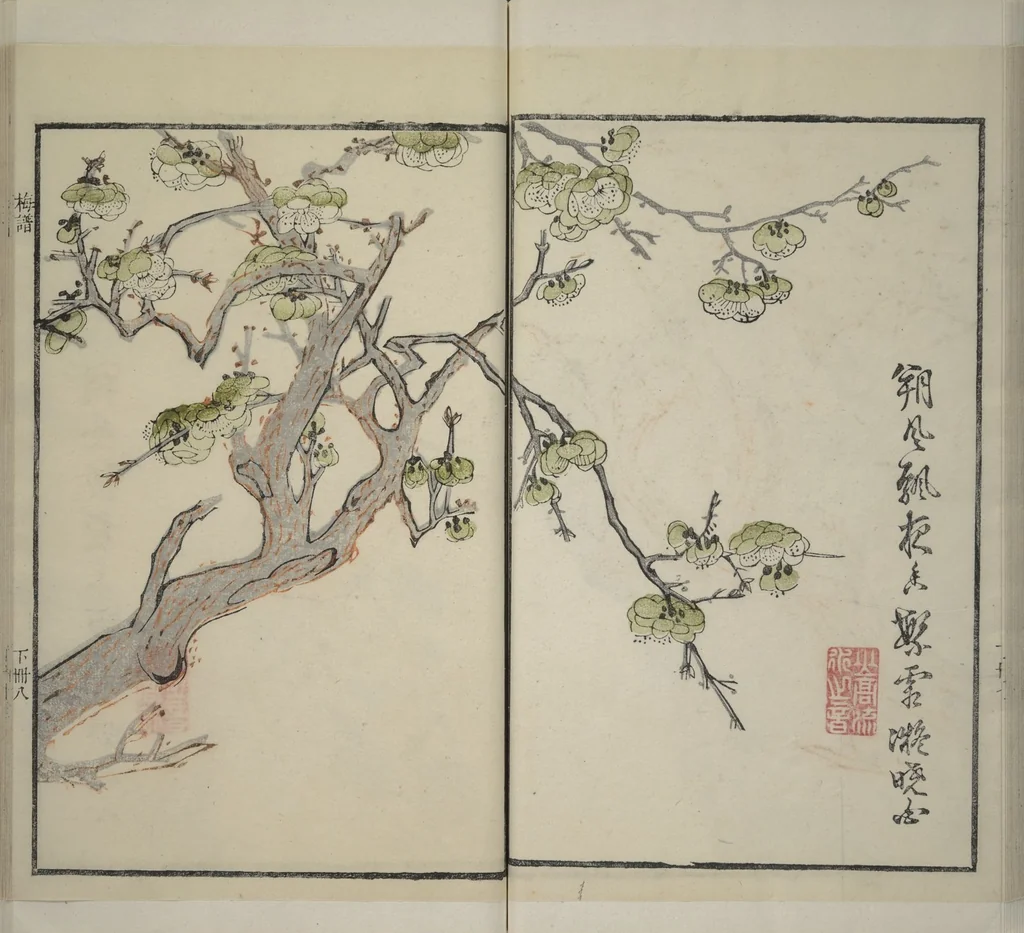 An illustration from Part 2 from The Mustard Seed Garden Painting Manual (3rd Chinese edition) : [volume 3], 1800, leaf 37