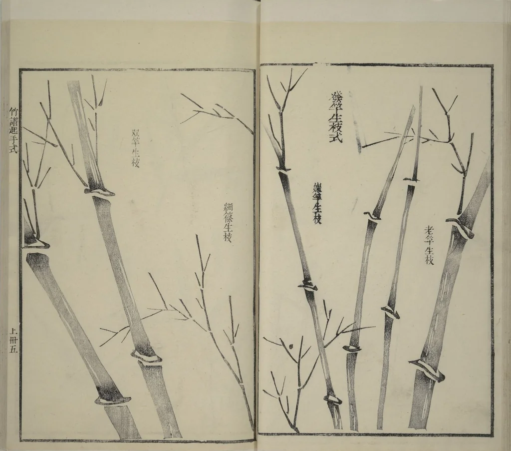 An illustration from Part 2 from The Mustard Seed Garden Painting Manual (3rd Chinese edition) : [volume 2], 1800, leaf 18