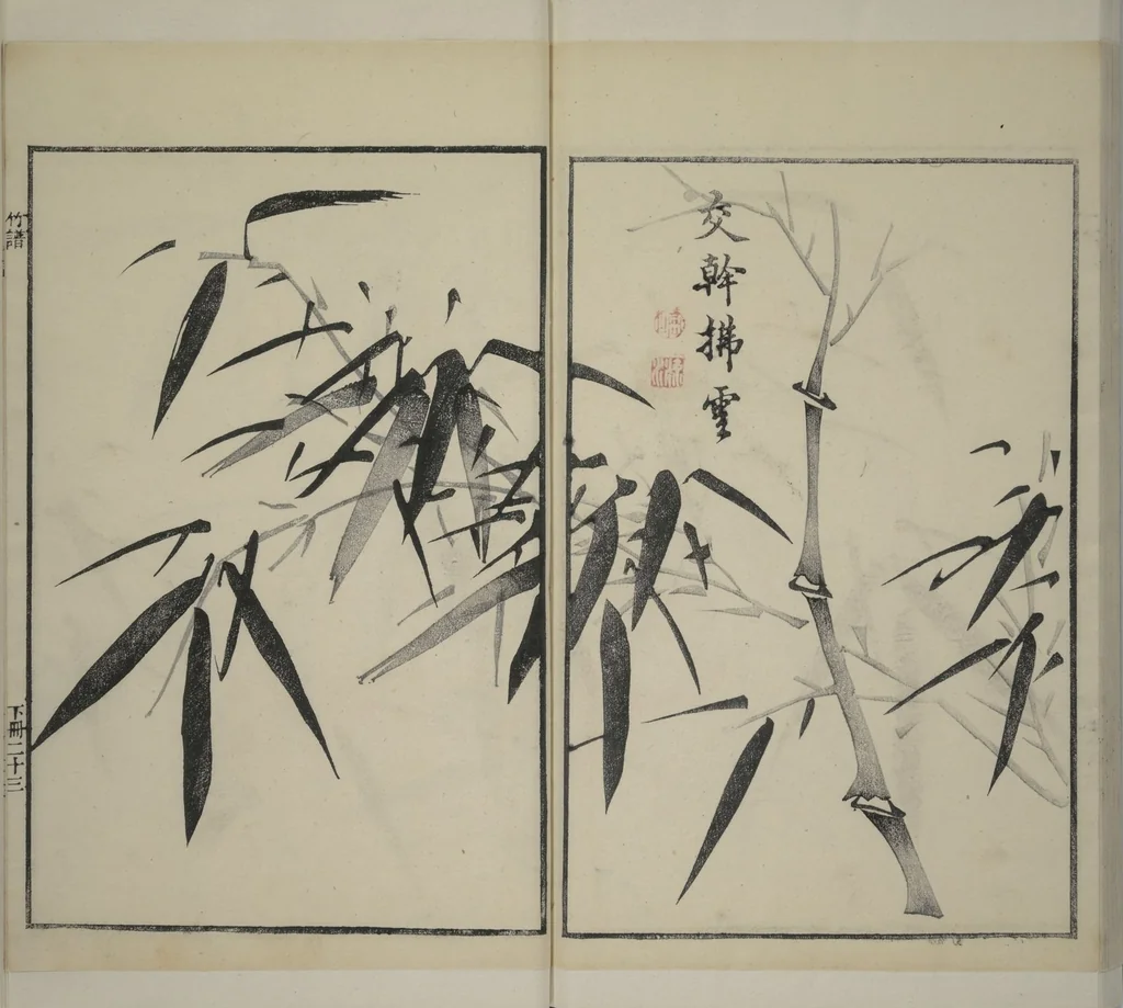 An illustration from Part 2 from The Mustard Seed Garden Painting Manual (3rd Chinese edition) : [volume 2], 1800, leaf 51
