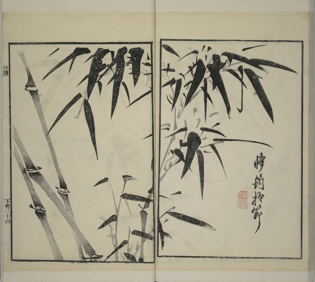An illustration from Part 2 from The Mustard Seed Garden Painting Manual (3rd Chinese edition) : [volume 2], 1800, leaf 52