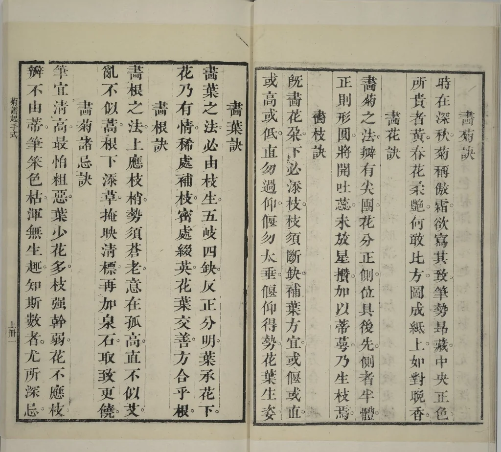 An illustration from Part 2 from The Mustard Seed Garden Painting Manual (3rd Chinese edition) : [volume 4], 1800, leaf 10
