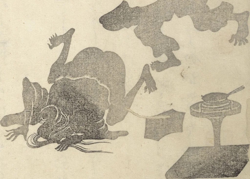 An illustration from Album of Flowers and the Moon (Kagetsu jō 花月帖), 1836, leaf 11