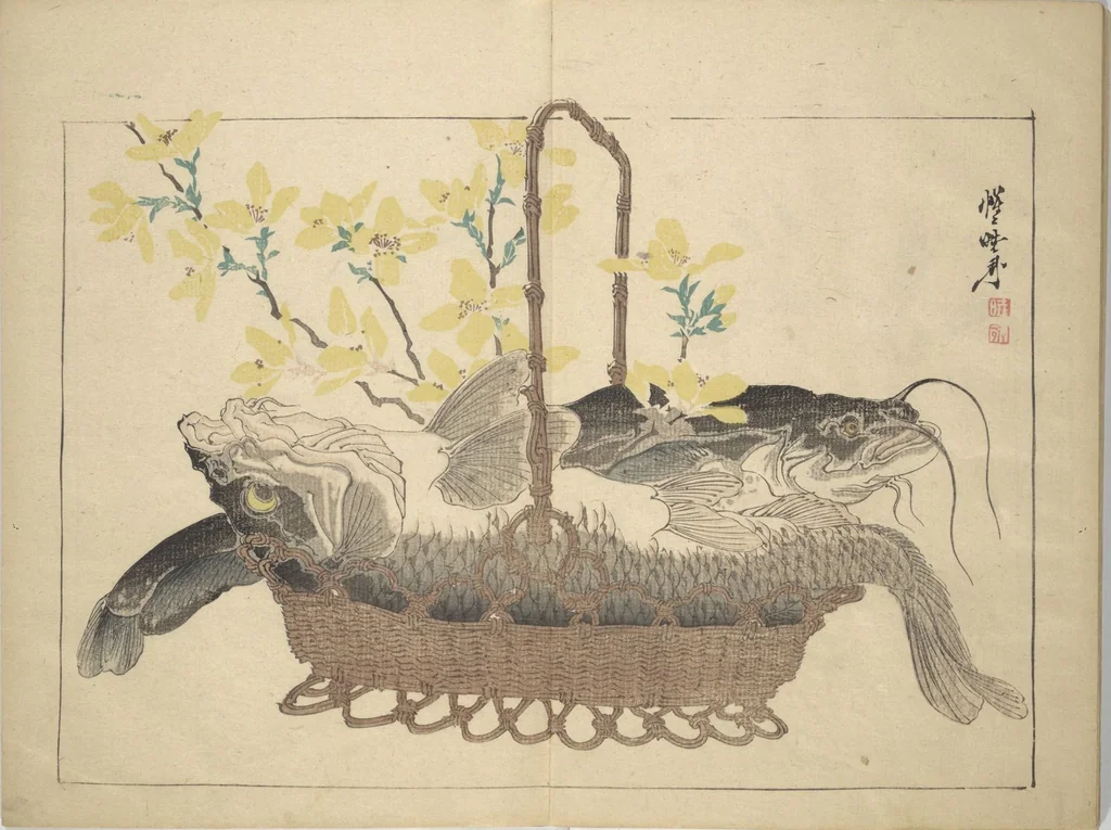 An illustration from Kyōsai’s Drawings for Pleasure (Kyōsai rakuga) : [volume 1], 1881, leaf 17