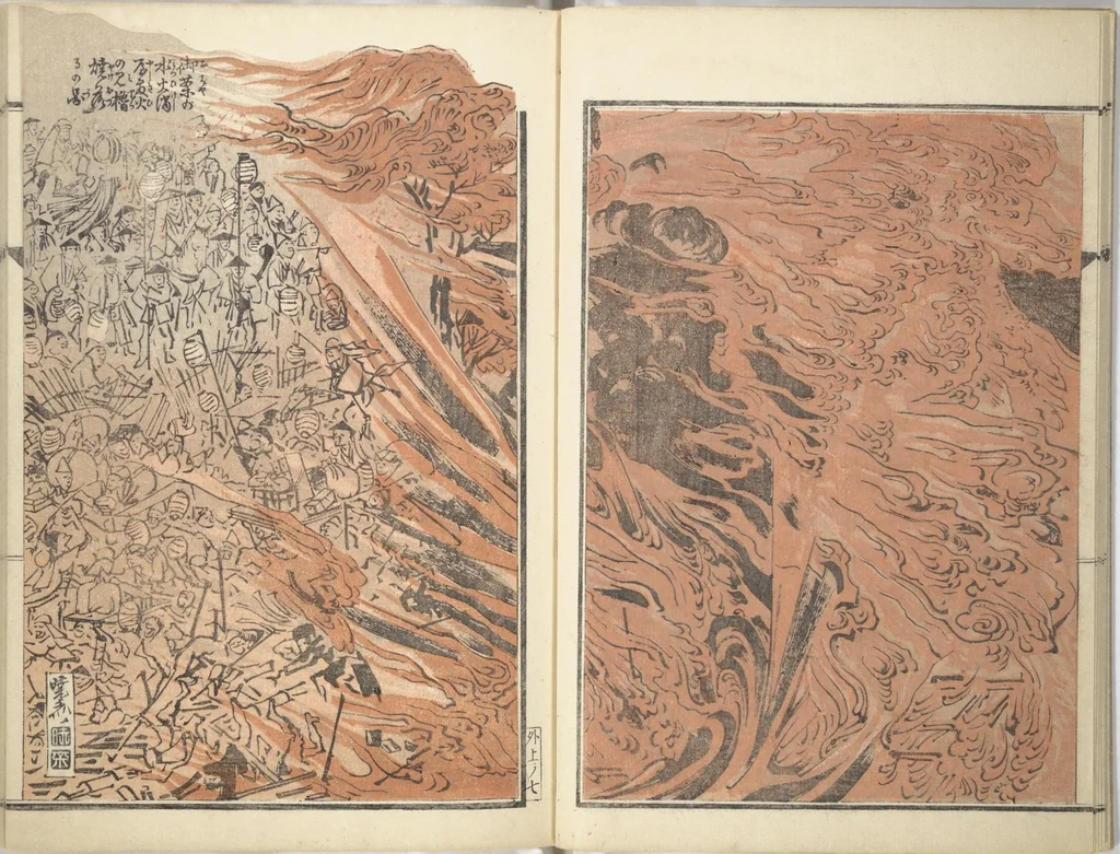 An illustration from Kyōsai’s Treatise on Painting (Kyōsai gadan) : [volume 3], 1887, leaf 8