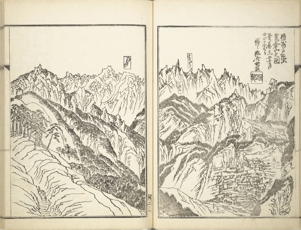 An illustration from Kyōsai’s Treatise on Painting (Kyōsai gadan) : [volume 4], 1887, leaf 10