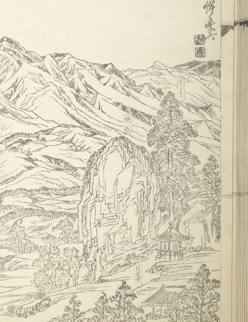 An illustration from Kyōsai’s Treatise on Painting (Kyōsai gadan) : [volume 4], 1887, leaf 16