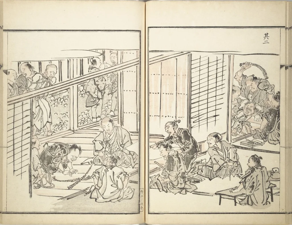 An illustration from Kyōsai’s Treatise on Painting (Kyōsai gadan) : [volume 4], 1887, leaf 21