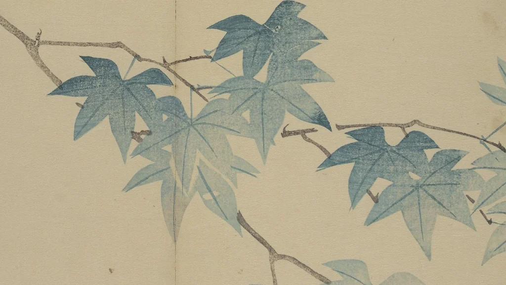 An illustration from Kinkadō's Album of Drawings by Keibun (Keibun Kinka chō), 1898, leaf 22
