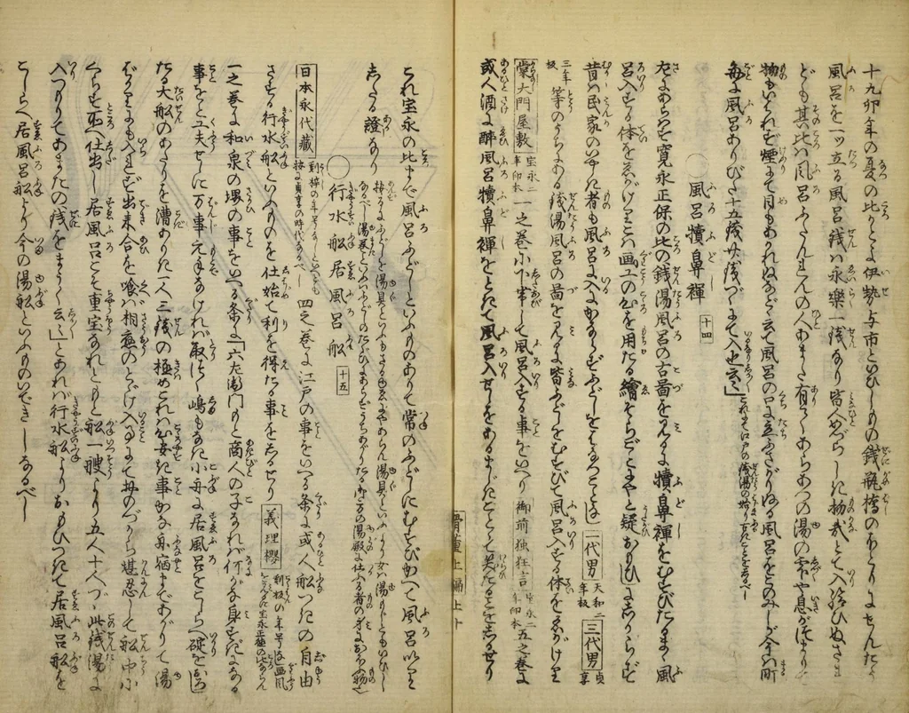 An illustration from Kottōshū / Seisei Rōjin zuihitsu : Volume 1, part 1, 1814, leaf 15