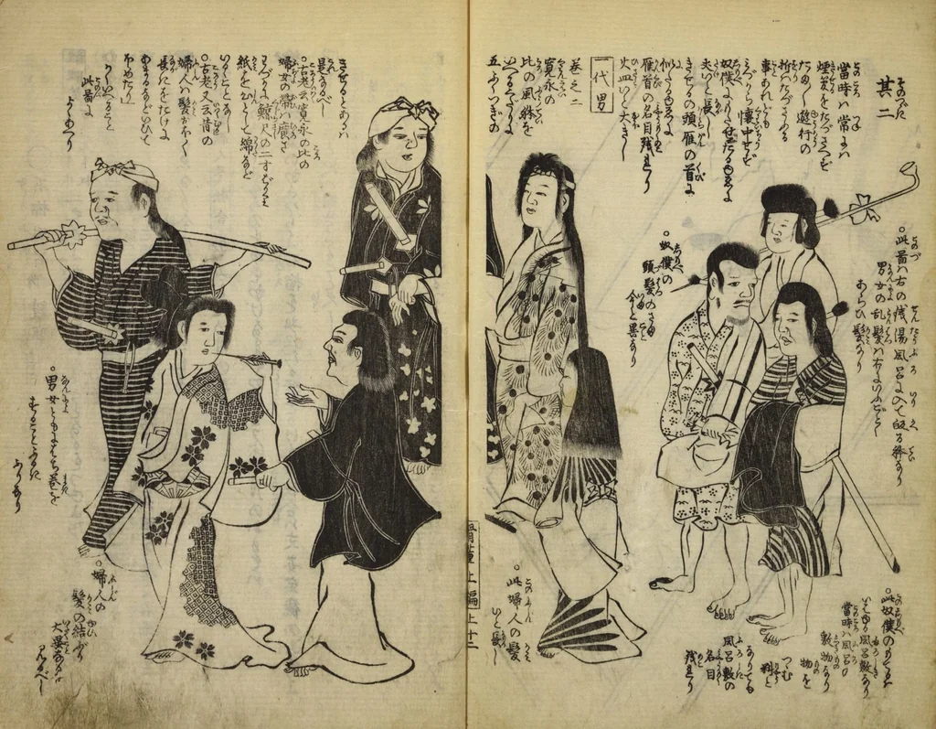 An illustration from Kottōshū / Seisei Rōjin zuihitsu : Volume 1, part 1, 1814, leaf 17
