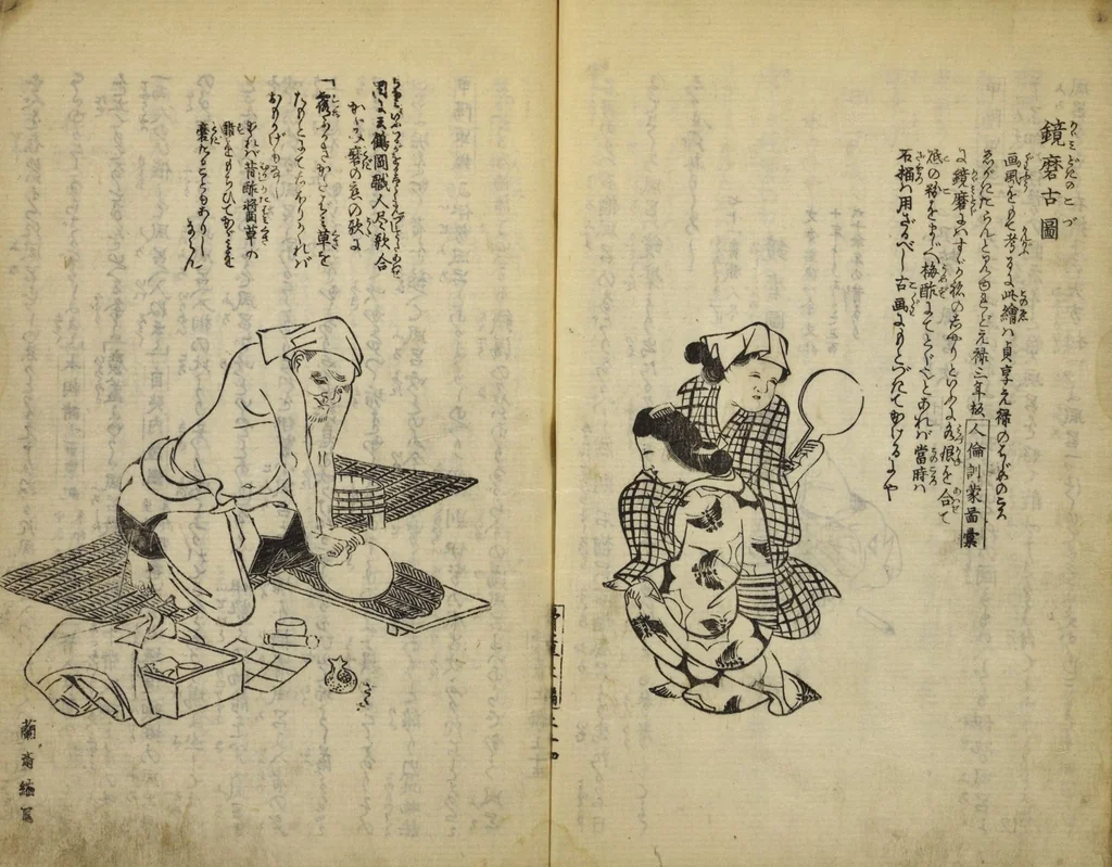 An illustration from Kottōshū / Seisei Rōjin zuihitsu : Volume 1, part 1, 1814, leaf 19