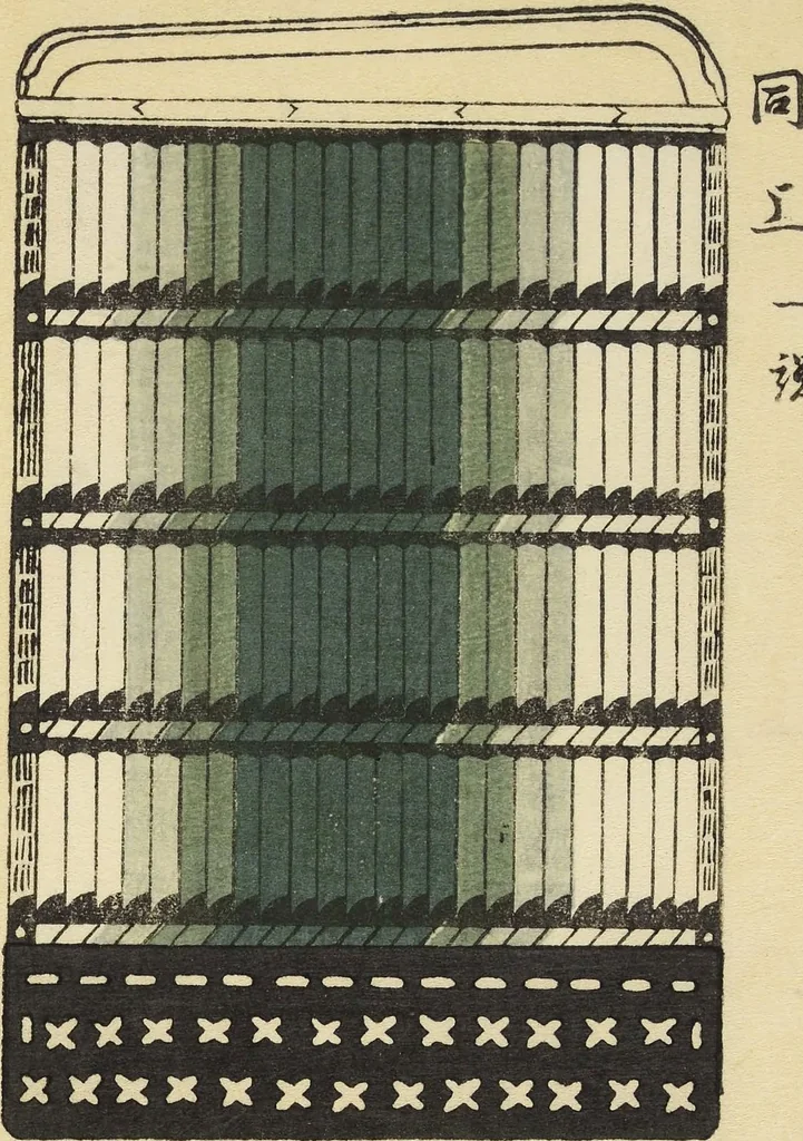 An illustration from Shōko gaishoku ichiran : Volume 1 / Honma Hyakuri ; [kōseisha Kawasaki Chitora], 1901, leaf 17