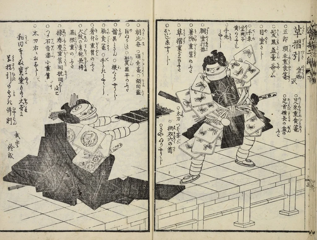 An illustration from Shiki tsukurimono shukō no tane / [Matsukawa Hanzan ga], leaf 16