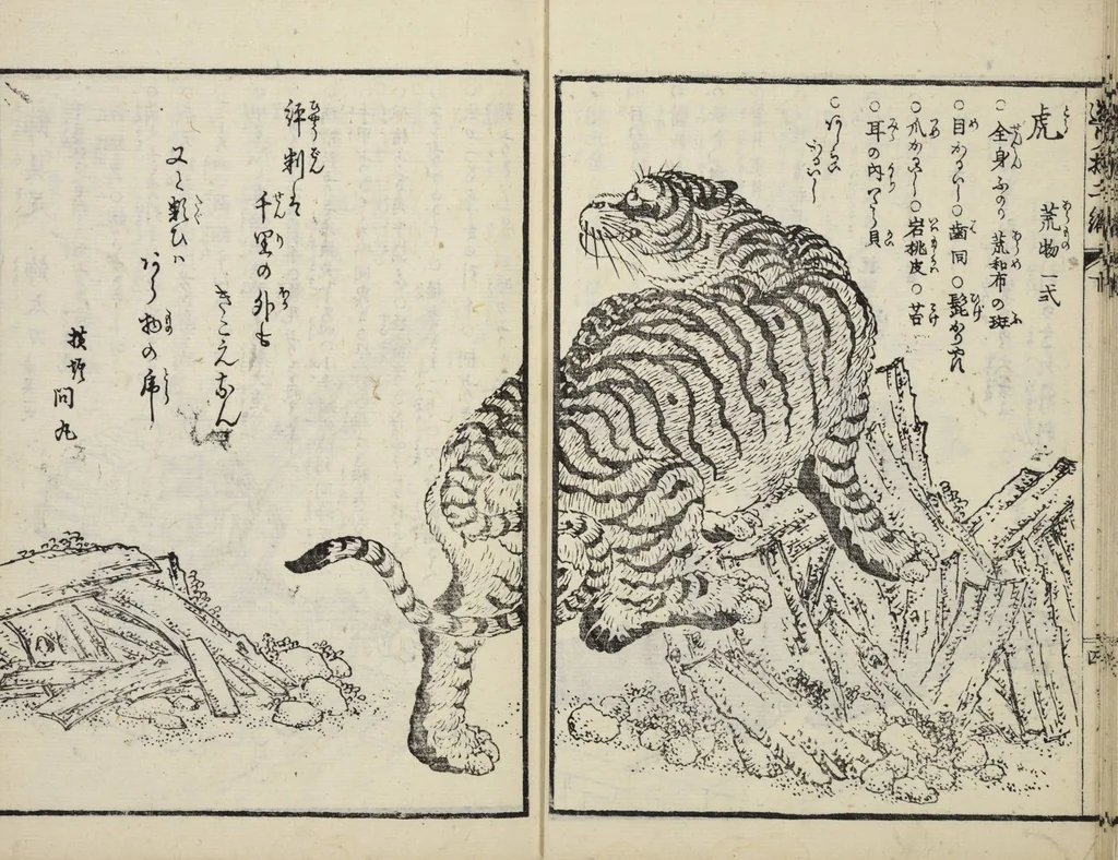 An illustration from Shiki tsukurimono shukō no tane / [Matsukawa Hanzan ga], leaf 17