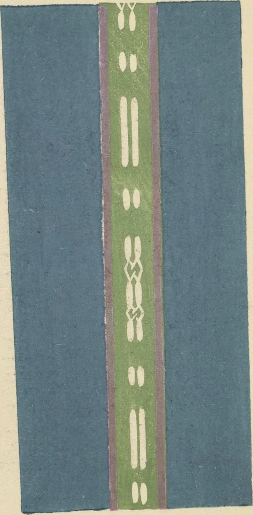 An illustration from Shima shima : Volume 1 / [chosakusha Furuya Kōrin], 1906, leaf 22