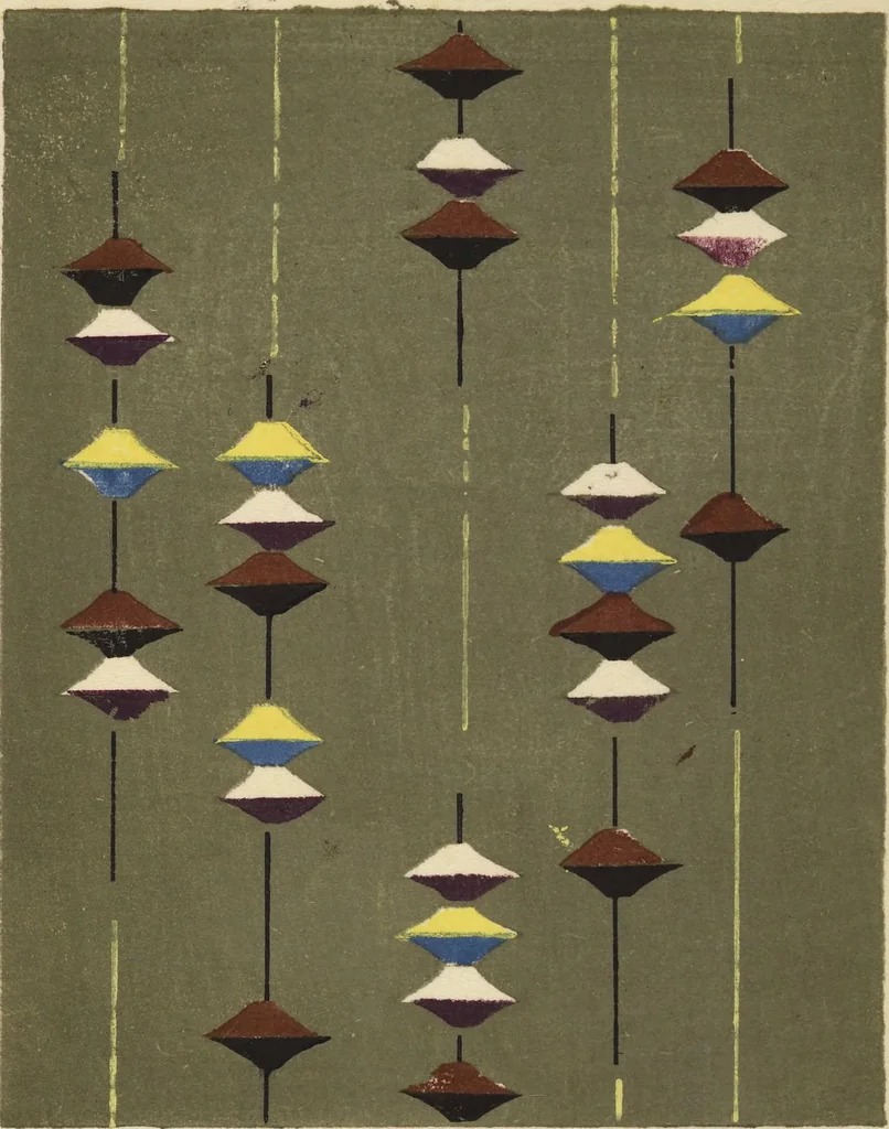 An illustration from Shima shima : Volume 1 / [chosakusha Furuya Kōrin], 1906, leaf 23