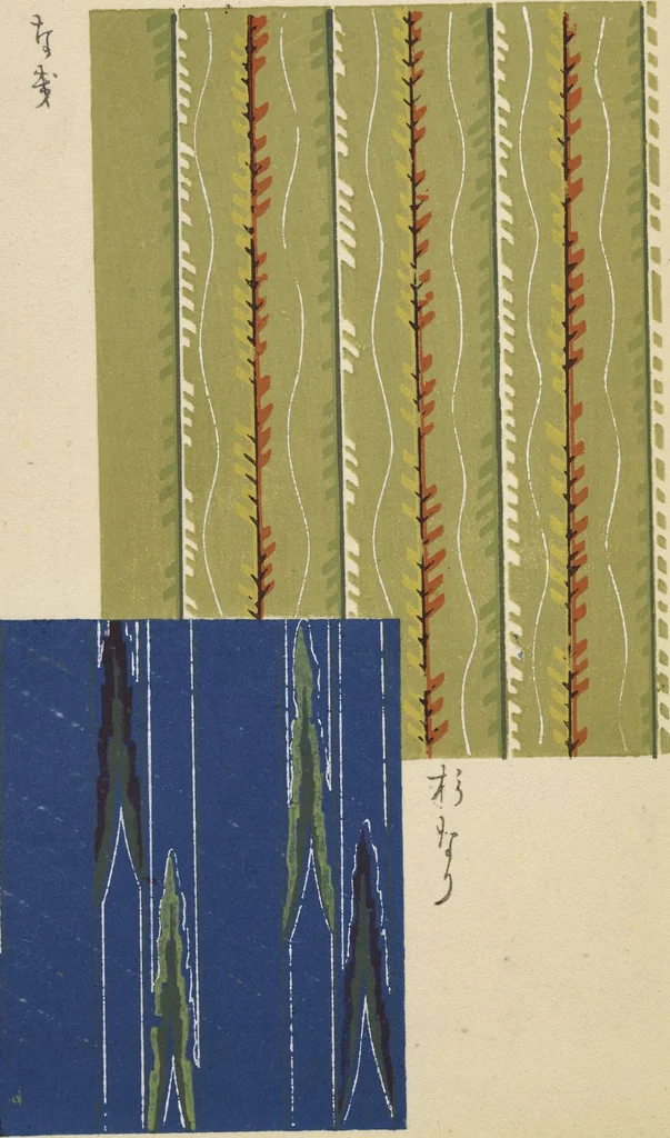 An illustration from Shima shima : Volume 1 / [chosakusha Furuya Kōrin], 1906, leaf 7
