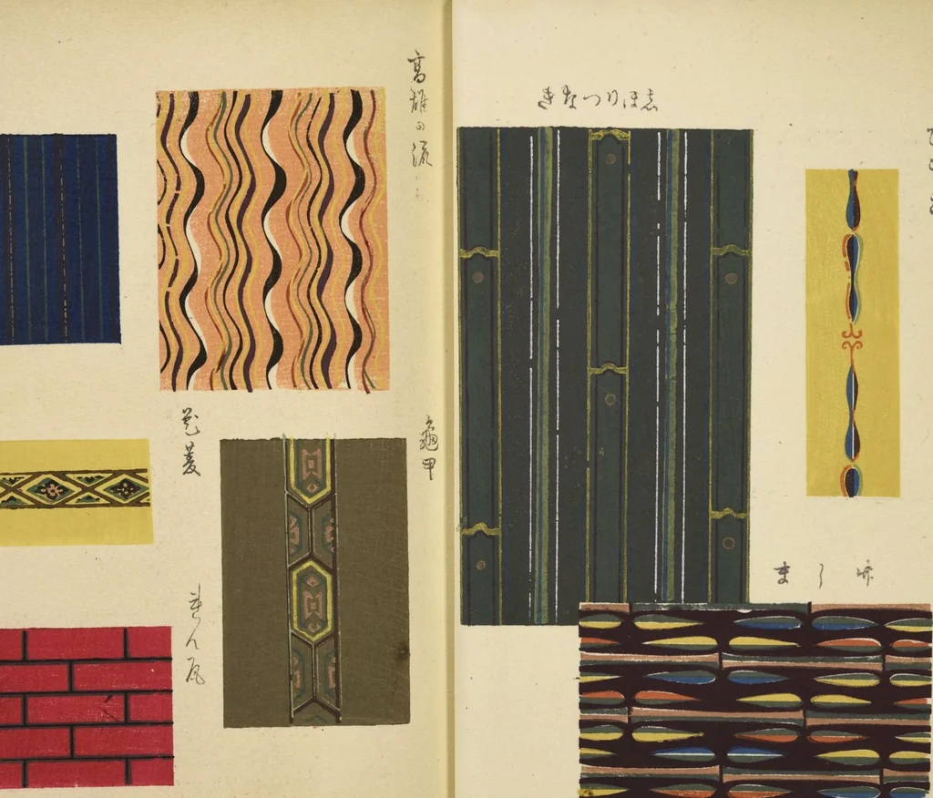 An illustration from Shima shima : Volume 1 / [chosakusha Furuya Kōrin], 1906, leaf 8