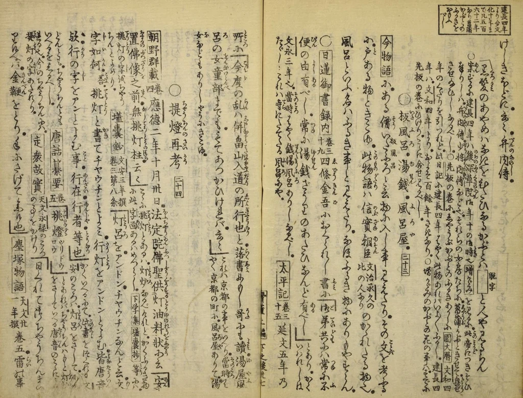 An illustration from Kottōshū / Seisei Rōjin zuihitsu : Volume 1, part 2, 1814, leaf 29