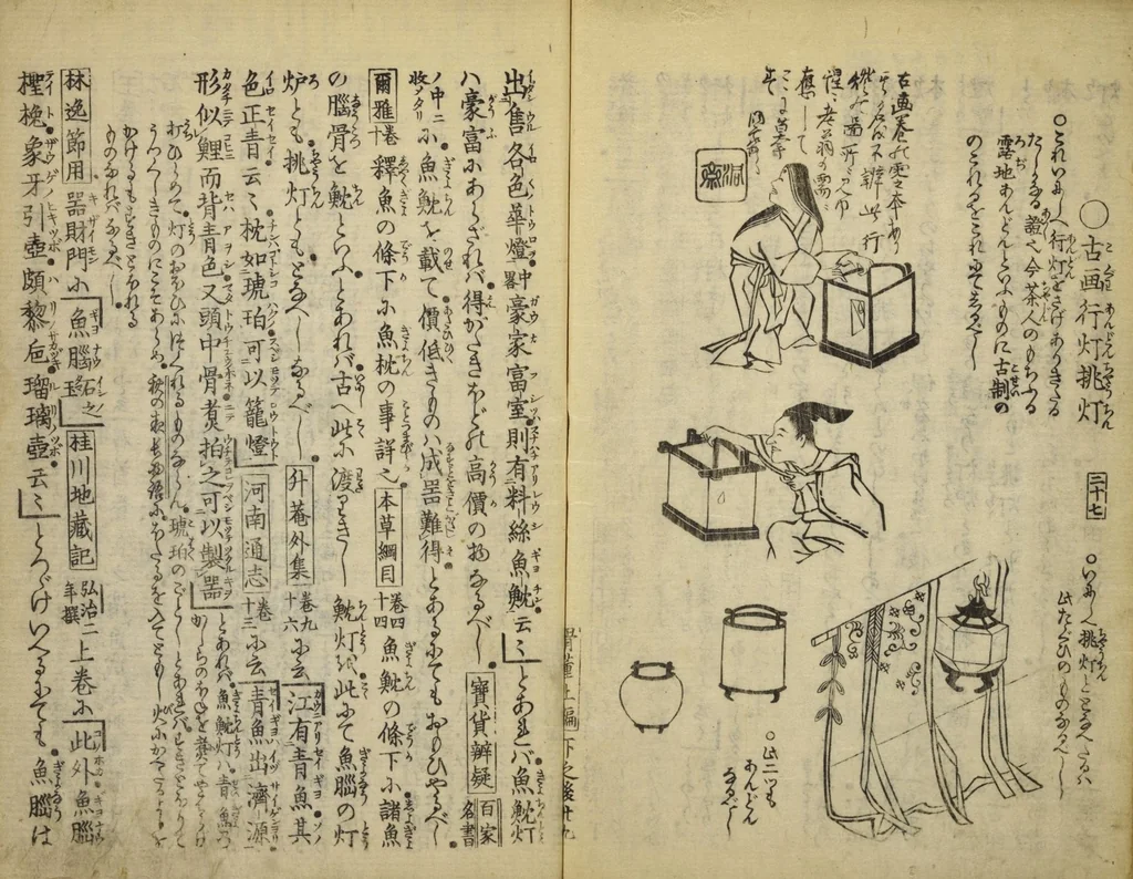 An illustration from Kottōshū / Seisei Rōjin zuihitsu : Volume 1, part 2, 1814, leaf 31