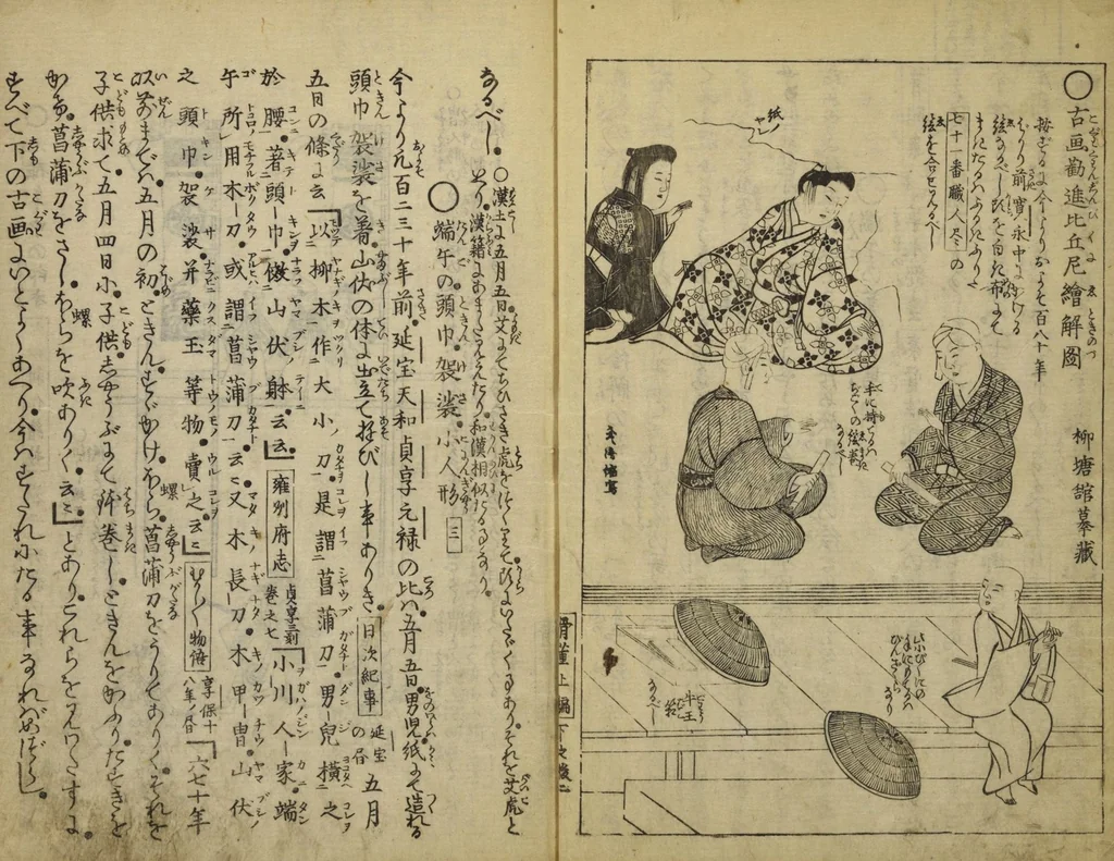 An illustration from Kottōshū / Seisei Rōjin zuihitsu : Volume 1, part 2, 1814, leaf 4