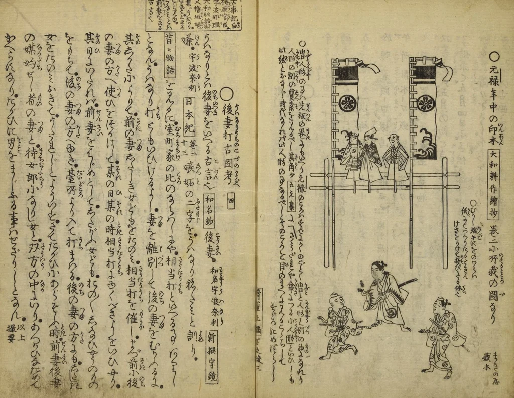 An illustration from Kottōshū / Seisei Rōjin zuihitsu : Volume 1, part 2, 1814, leaf 5