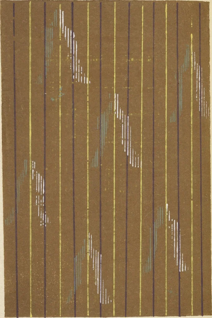 An illustration from Shima shima : Volume 2 / [chosakusha Furuya Kōrin], 1906, leaf 12