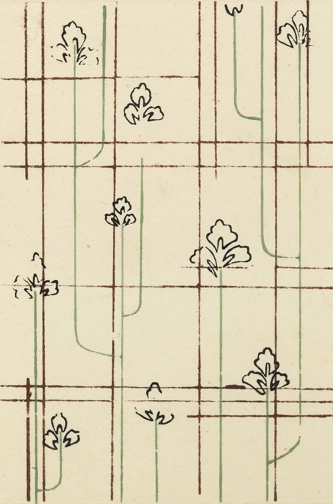 An illustration from Shima shima : Volume 2 / [chosakusha Furuya Kōrin], 1906, leaf 13